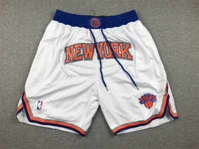 NBA New York Knicks just don shorts Blanc